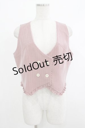 画像: Forest Wardrobe（海外ロリータブランド） / 森林以北 ベスト 2XL あずきピンク H-25-10-09-048-LO-TO-NS-ZH