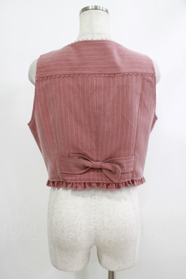 画像3: Forest Wardrobe（海外ロリータブランド） / 森林以北 ベスト 2XL あずきピンク H-25-10-09-048-LO-TO-NS-ZH (3)