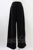 画像2: Jane Marple Dans Le Salon / グログランライン別珍パンツ  黒 H-25-10-09-1011-JM-PA-KB-ZH (2)