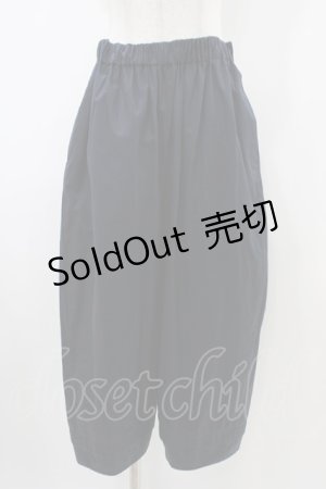 画像: Jane Marple Dans Le Salon / コットンタックギャザーパンツ  ネイビー H-25-10-09-1014-JM-PA-KB-ZH