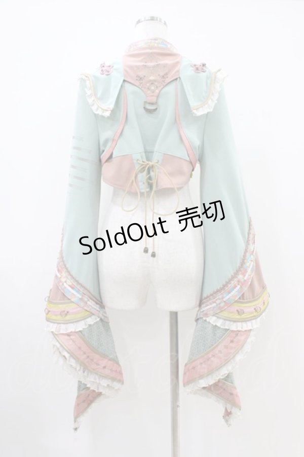 画像2: Ozz oneste / 和チャイナシュラグ  ミント H-25-10-09-1023-OO-JA-KB-ZH (2)