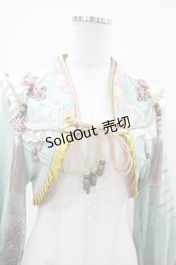 画像4: Ozz oneste / 和チャイナシュラグ  ミント H-25-10-09-1023-OO-JA-KB-ZH (4)