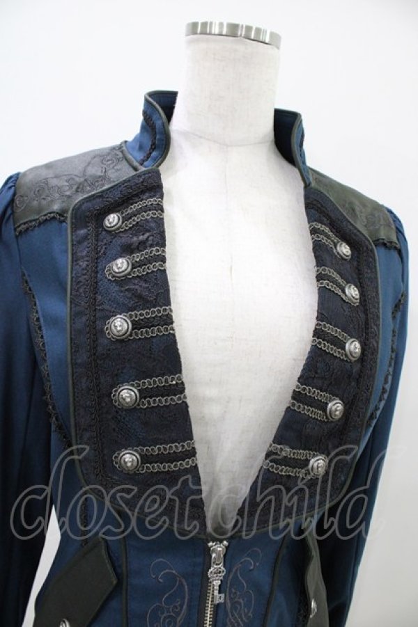 画像4: Rozen Kavalier / ナポレオンフィッシュテールジャケット  ブルー H-25-10-09-1024-OO-JA-KB-ZH (4)