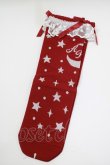 画像1: Angelic Pretty / Dreamy Starクルー丈ソックス FREE ワイン H-25-10-09-066-AP-ZA-YZ-ZH (1)
