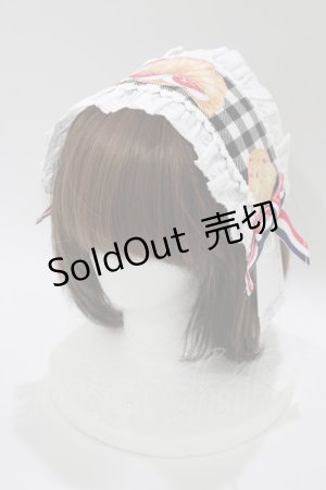 画像: Angelic Pretty / いちごBread Bakeryヘッドドレス  ブラック H-25-10-09-079-AP-AC-NS-ZH