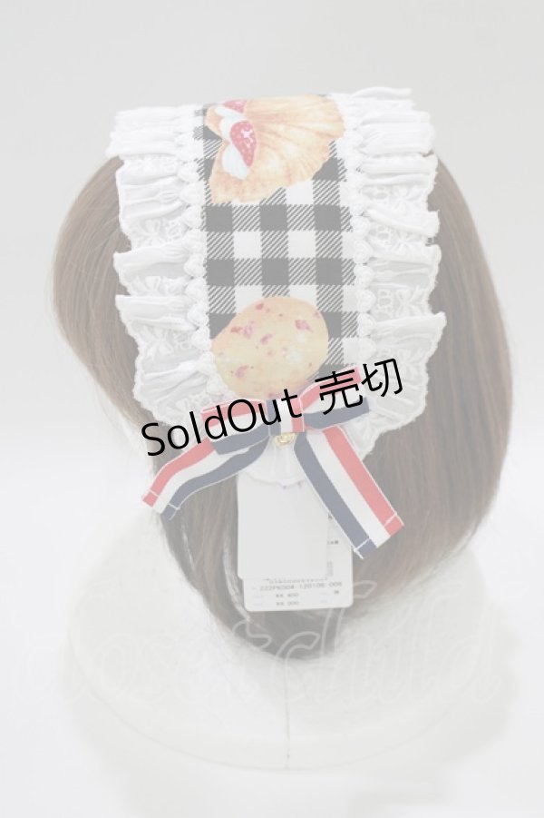 画像2: Angelic Pretty / いちごBread Bakeryヘッドドレス  ブラック H-25-10-09-079-AP-AC-NS-ZH (2)