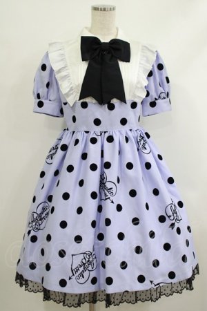 画像: Angelic Pretty / DOLLY DOTワンピース FREE ラベンダー H-25-10-09-013-AP-OP-YZ-ZH