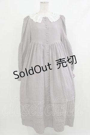 画像: SERAPHIM / アルレッキーノのバルーンドレス Free パープル H-25-10-09-014-LO-OP-NS-ZH