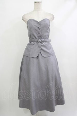 画像: an another angelus / ビスチェセットアップ Free L/GRAY H-25-10-10-026-CA-OP-NS-ZH
