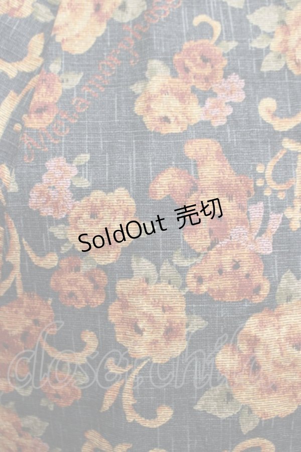 画像4: metamorphose / ゴブラン風くまちゃんコートワンピース サイズ1 黒(Black) H-25-10-10-003-ME-CO-NS-ZH (4)