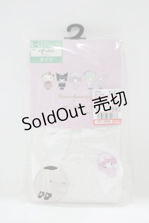 画像: m petit by misako / AMマイメロリボンタイツ L~LL オフ H-25-10-10-046-LO-ZA-NS-ZH