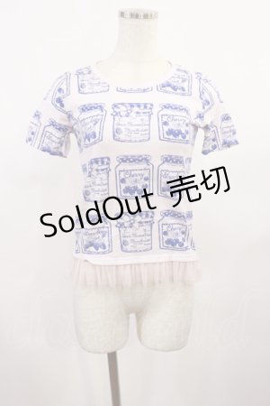 画像: Emily Temple cute / ジャム瓶カットソー  ピンク H-25-10-10-1014-ET-TO-KB-ZH