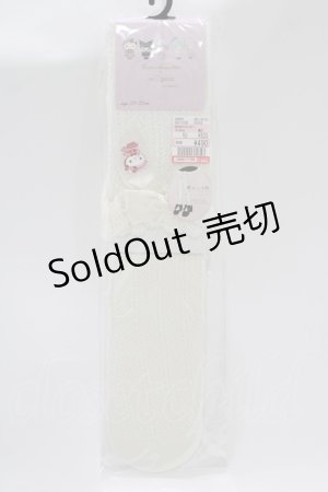 画像: m petit by misako / AMOVKキティPLリボン  アイボリー H-25-10-10-081-LO-ZA-NS-ZH