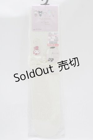 画像: m petit by misako / AMOVKキティPLリボン  アイボリー H-25-10-10-082-LO-ZA-NS-ZH