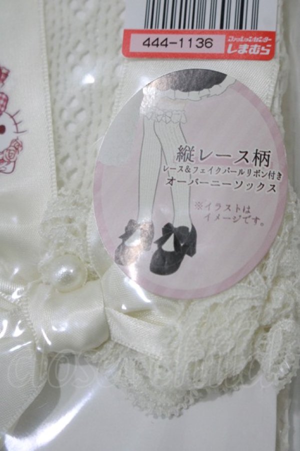 画像2: m petit by misako / AMOVKキティPLリボン  アイボリー H-25-10-10-082-LO-ZA-NS-ZH (2)