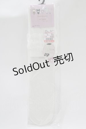 画像: m petit by misako / AMOVKマイメロリボンレース  オフ H-25-10-10-083-LO-ZA-NS-ZH