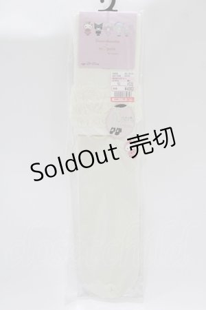 画像: m petit by misako / AMOVKキティリボンレース  アイボリー H-25-10-10-084-LO-ZA-NS-ZH