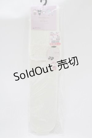 画像: m petit by misako / AMOVKキティリボンレース  アイボリー H-25-10-10-086-LO-ZA-NS-ZH