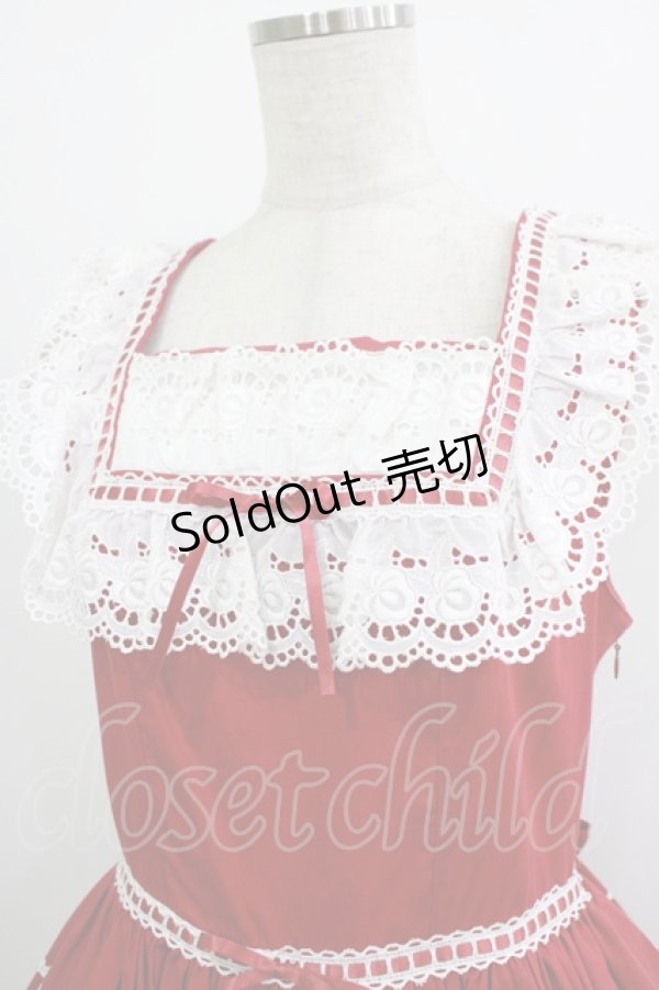 画像4: BABY,THE STARS SHINE BRIGHT / Fallin’ Ribbonジャンパースカート Free エンジ H-25-10-10-011-BA-OP-NS-ZH (4)