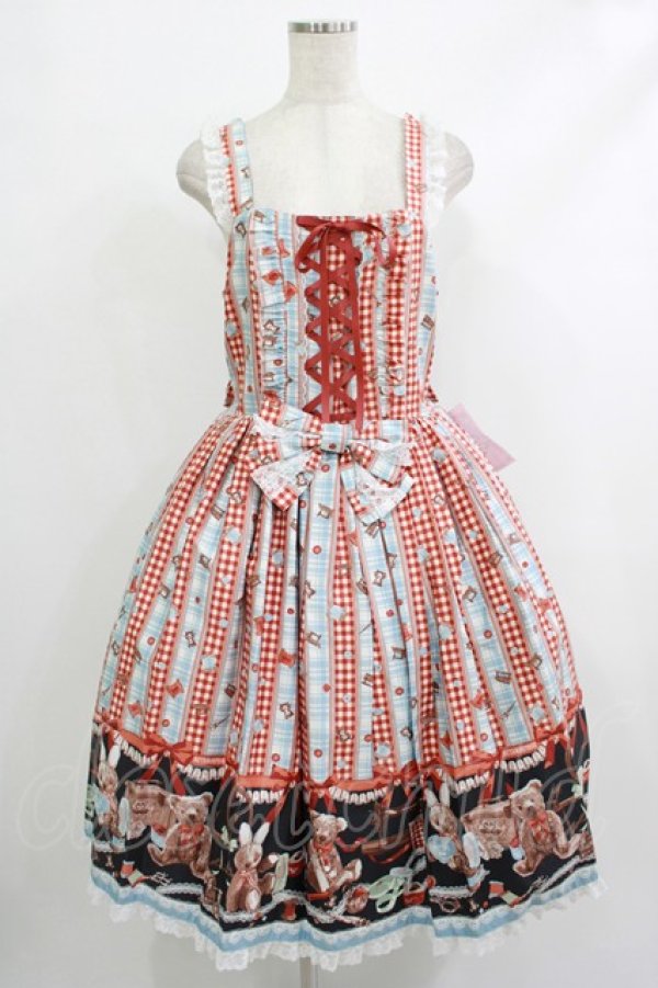 morphose Happy Sewing Timeジャンパースカート metamorphose / 【プラスサイズ】Happy Sewing Time フリル