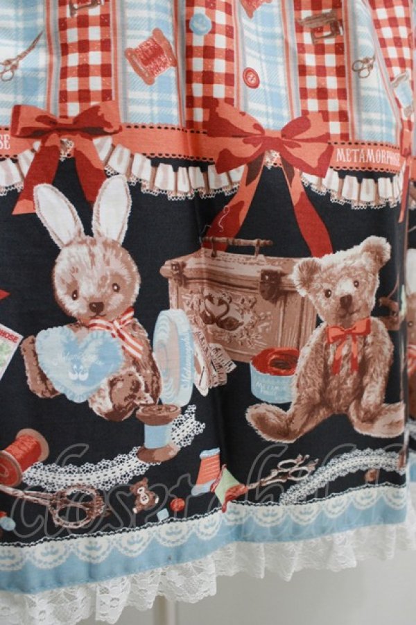morphose Happy Sewing Timeジャンパースカート metamorphose / 【プラスサイズ】Happy Sewing Time フリル