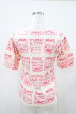 画像2: Emily Temple cute / ジャム瓶カットソー  オフ×ピンク H-25-10-11-001-ET-TO-KB-ZH (2)