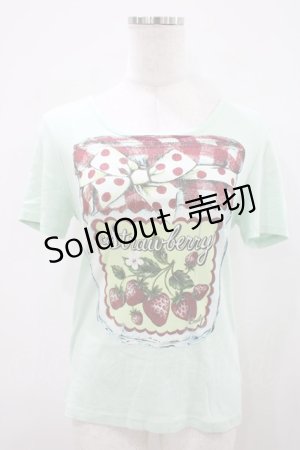 画像: Emily Temple cute / ジャム瓶カットソー  ミント H-25-10-11-021-ET-TO-KB-ZH