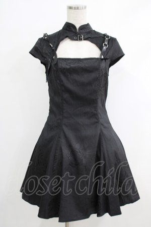 画像: PUNK RAVE / Chinese style cutton knight series hardcore dress S ブラック H-25-10-12-1001-PU-OP-KB-ZH