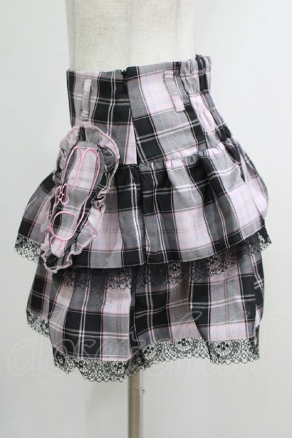 画像2: QOOZA / My Melody mini skirt  ピンク H-25-10-12-1034-PU-SK-KB-OS (2)