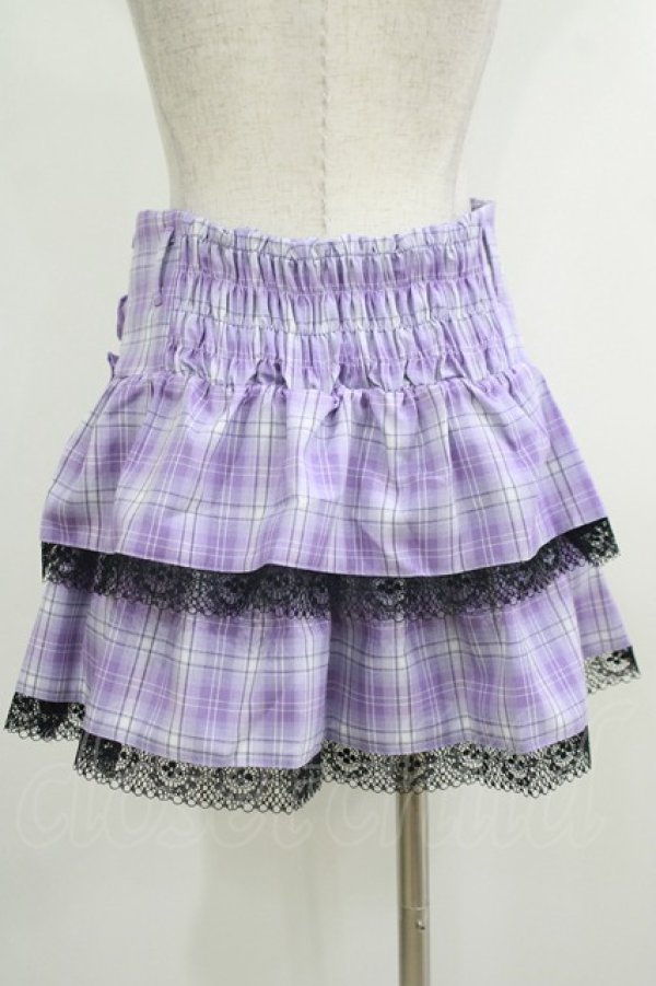 画像3: QOOZA / Kuromi mini skirt  ラベンダー H-25-10-12-1039-PU-SK-KB-ZS (3)