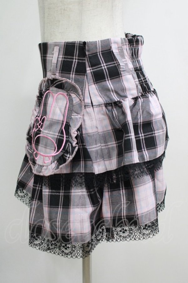 画像2: QOOZA / My Melody mini skirt  ピンク H-25-10-12-1040-PU-SK-KB-ZS (2)
