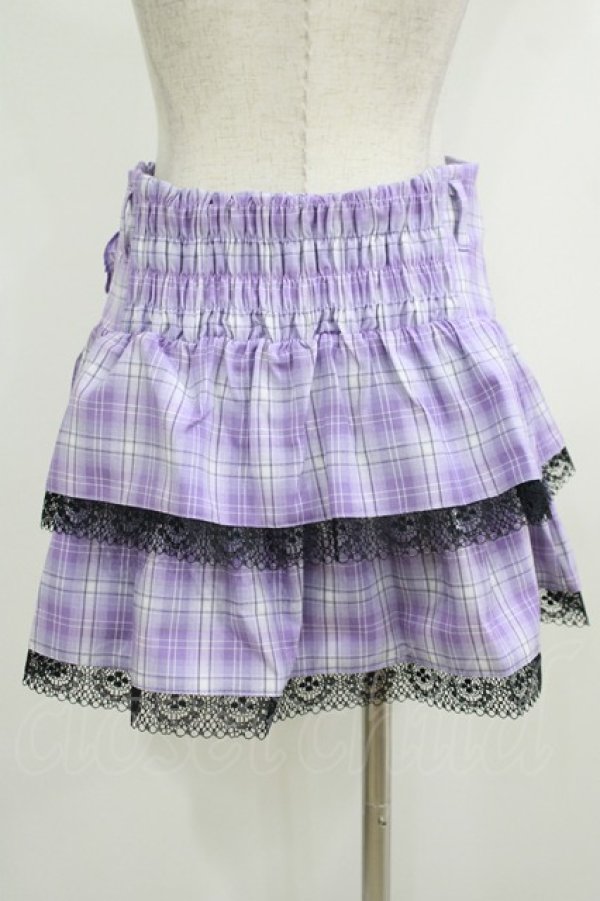 画像3: QOOZA / Kuromi mini skirt  ラベンダー H-25-10-12-1045-PU-SK-KB-ZI (3)
