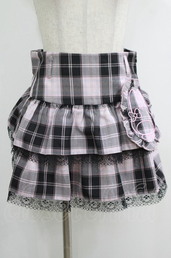 画像1: QOOZA / My Melody mini skirt  ピンク H-25-10-12-1052-PU-SK-KB-OS (1)