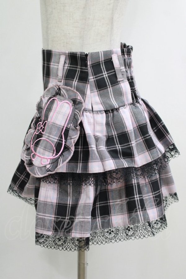 画像2: QOOZA / My Melody mini skirt  ピンク H-25-10-12-1052-PU-SK-KB-OS (2)