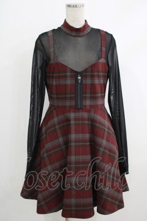 画像: KILL STAR / SABLE RIOT DRESS M レッド H-25-10-12-1006-SL-OP-KB-ZH