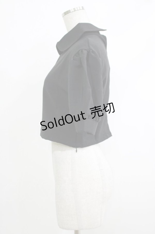 画像2: 【SALE】MORPH8NE / Brooke's top L ブラック H-25-10-12-1057-PU-TO-KB-ZT454 (2)