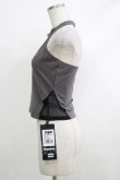 画像2: PUNK RAVE / Reversible printed vest M-L ブラック×グレー H-25-10-12-1061-PU-TO-KB-ZT454 (2)
