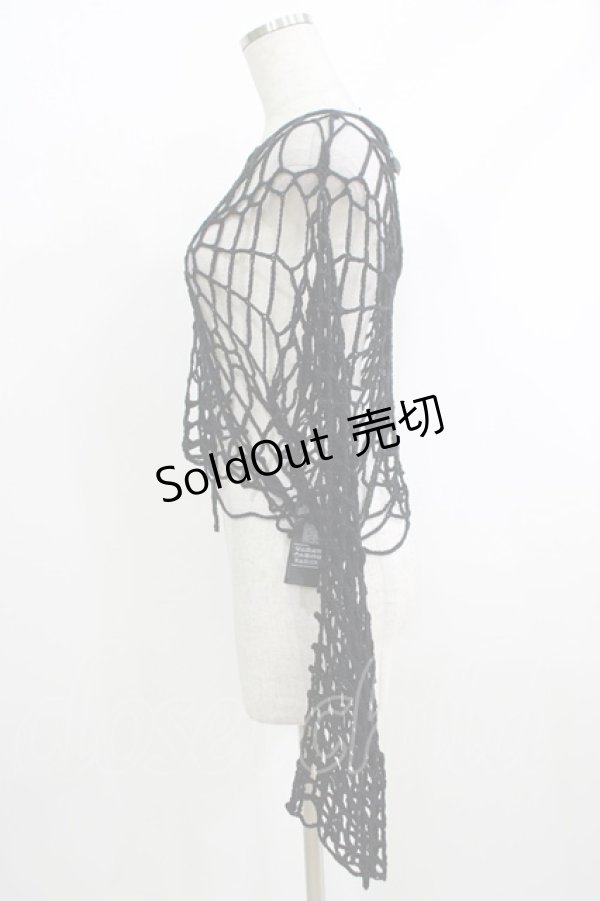 画像2: KILL STAR / Night Trap Sweater L ブラック H-25-10-12-1063-SL-TO-KB-ZS (2)