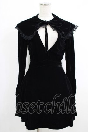 画像: KILL STAR / Emilee Emilee Collar Dress XS ブラック H-25-10-12-1007-SL-OP-KB-ZH