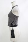 画像2: PUNK RAVE / Reversible printed vest XS-S ブラック×グレー H-25-10-12-1068-PU-TO-KB-ZT407 (2)