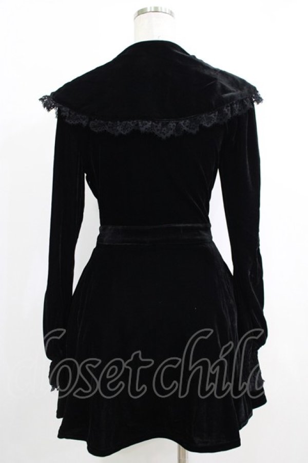 画像3: KILL STAR / Emilee Emilee Collar Dress XS ブラック H-25-10-12-1007-SL-OP-KB-ZH (3)