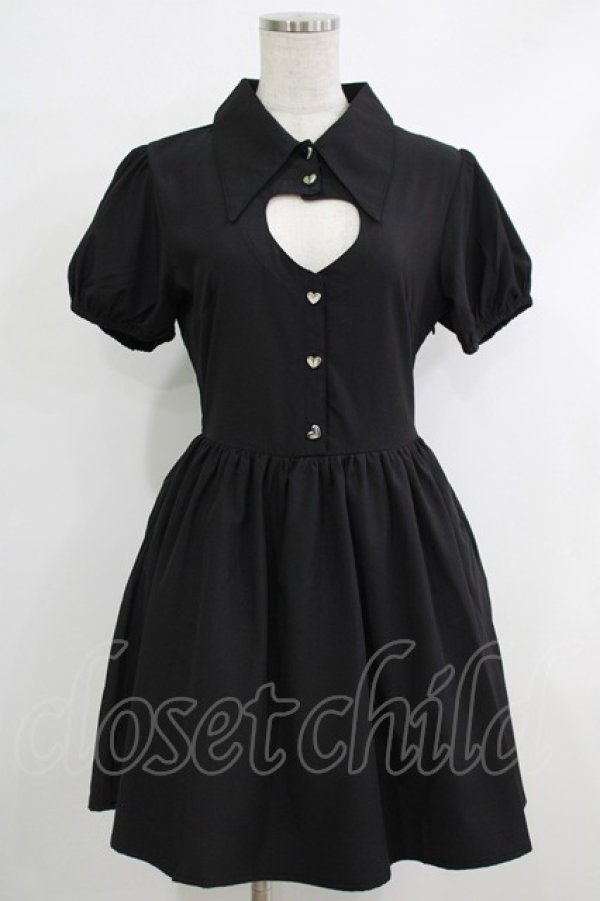 画像1: KILL STAR / FOZIA DRESS XS ブラック H-25-10-12-1008-SL-OP-KB-OS (1)