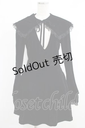 画像: KILL STAR / Emilee Emilee Collar Dress XS ブラック H-25-10-12-1009-SL-OP-KB-ZH