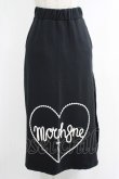 画像1: MORPH8NE / FULL MOON SKIRT S-M ブラック H-25-10-12-1013-PU-SK-KB-ZH (1)