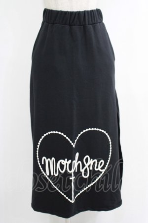 画像: MORPH8NE / FULL MOON SKIRT S-M ブラック H-25-10-12-1013-PU-SK-KB-ZH