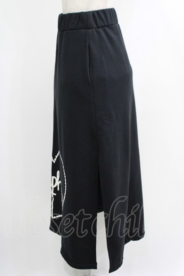 画像2: MORPH8NE / FULL MOON SKIRT S-M ブラック H-25-10-12-1013-PU-SK-KB-ZH (2)