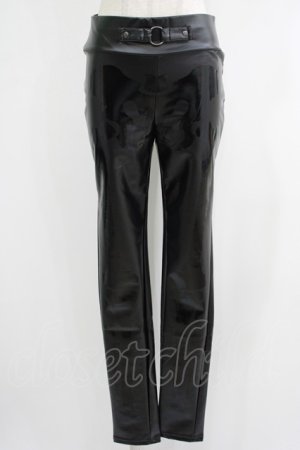 画像: KILL STAR / Ossuary Leggings S ブラック H-25-10-12-1016-SL-PA-KB-ZH
