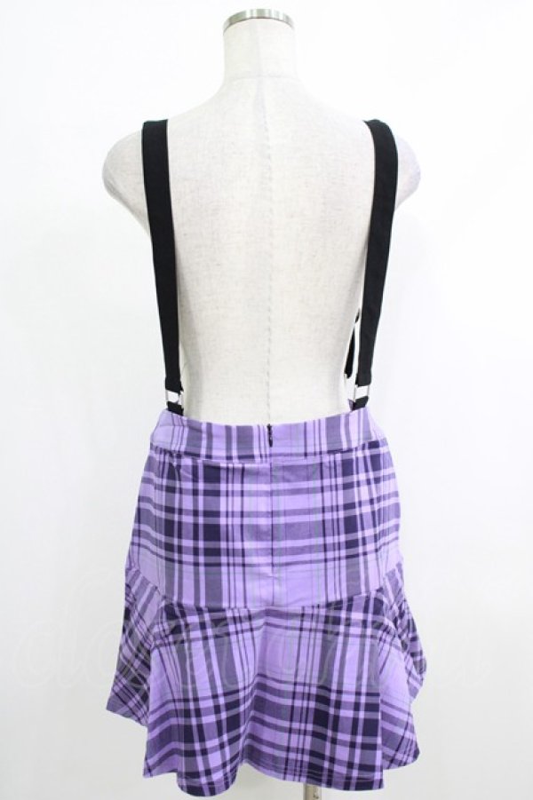 画像3: KILL STAR / School Dayz Skirt M パープル H-25-10-12-1023-SL-SK-KB-OS (3)