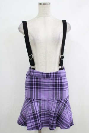 画像: KILL STAR / School Dayz Skirt S パープル H-25-10-12-1025-SL-SK-KB-ZH