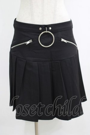 画像: KILL STAR / No Lip Pleated Skirt S ブラック H-25-10-12-1026-SL-SK-KB-ZH